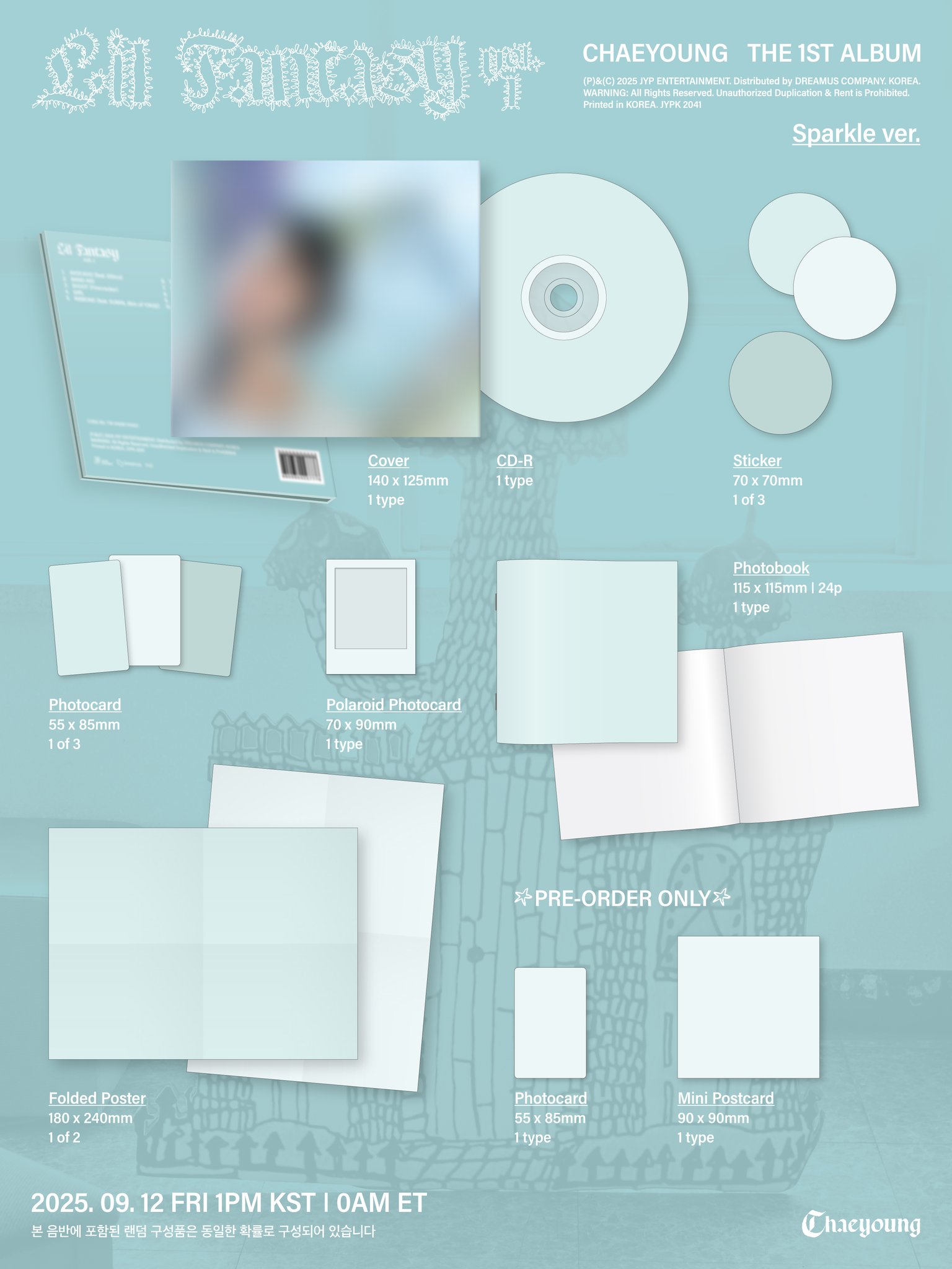 TWICE CHAEYOUNG - 1ST ALBUM LIL FANTASY vol.1 (S